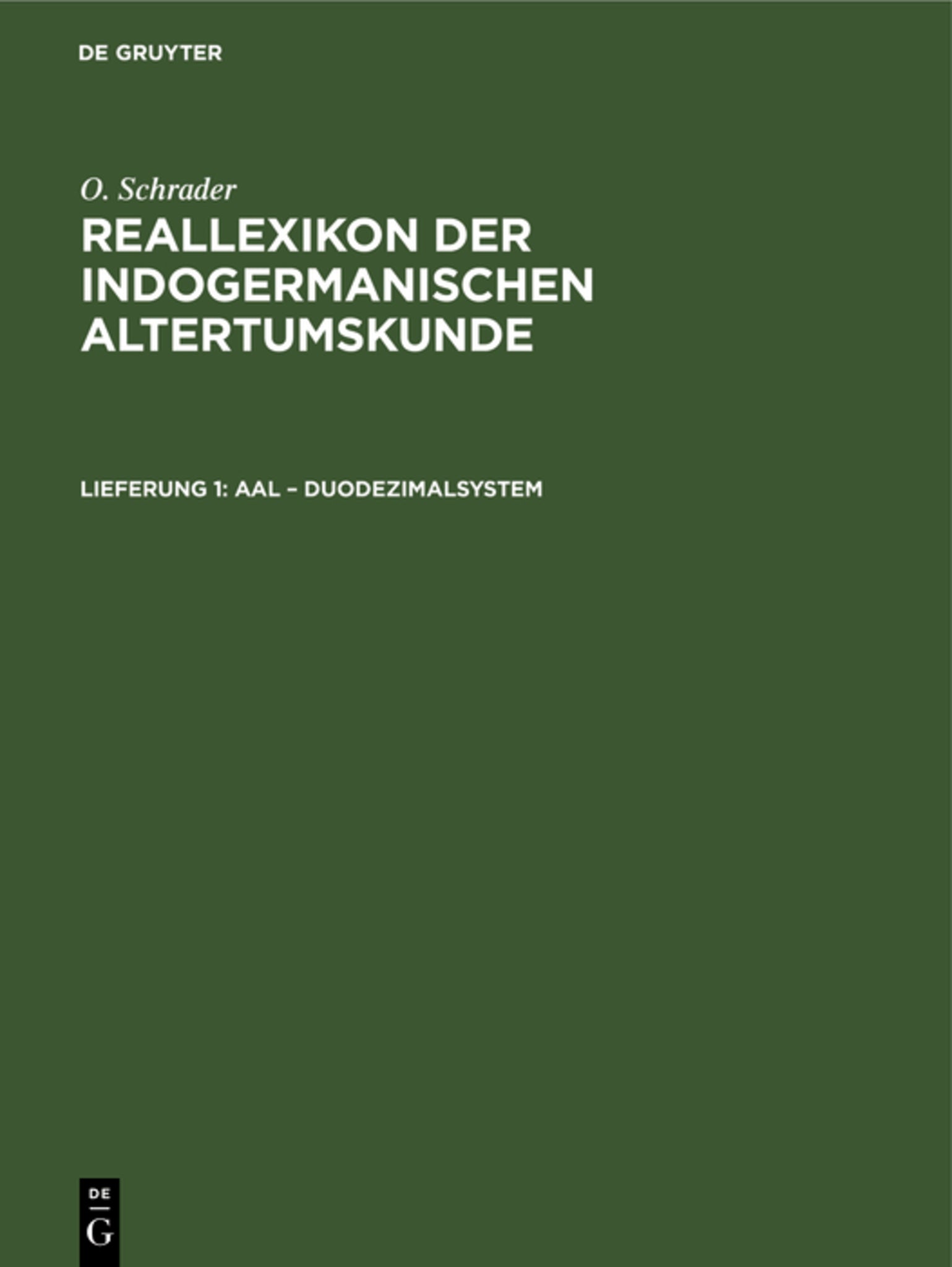 Aal – Duodezimalsystem
