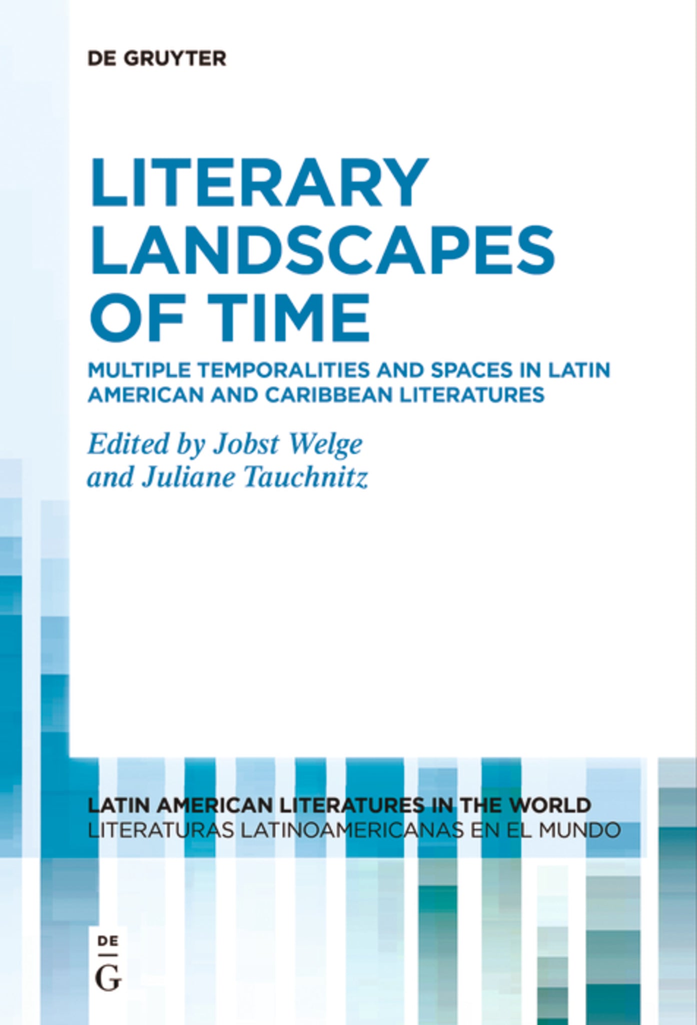 Cover image for Literary Landscapes of Time ISBN 9783111530802