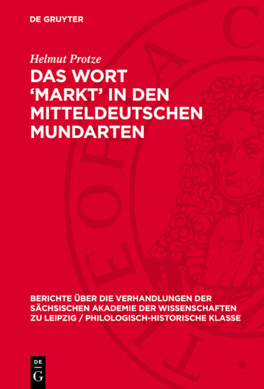 Das Wort ‘Markt’ in den mitteldeutschen Mundarten