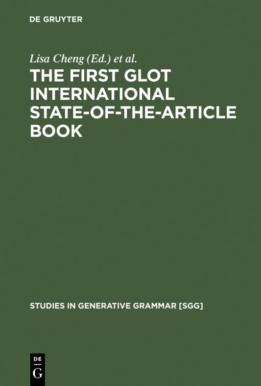The First Glot International State-of-the-Article Book
