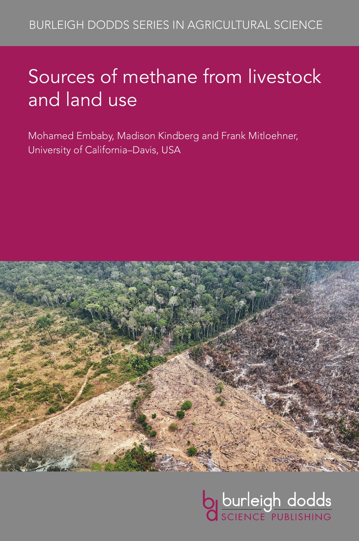 Cover image for Sources of methane from livestock and land use ISBN