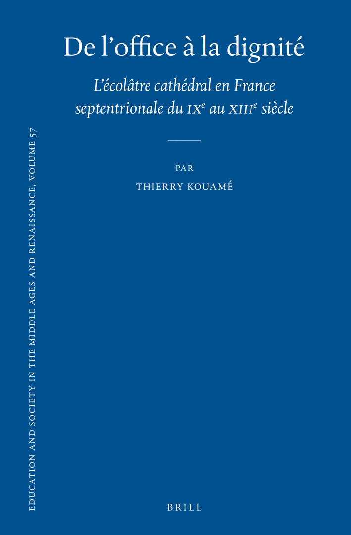 Cover image for De l’office à la dignité ISBN 9789004447806