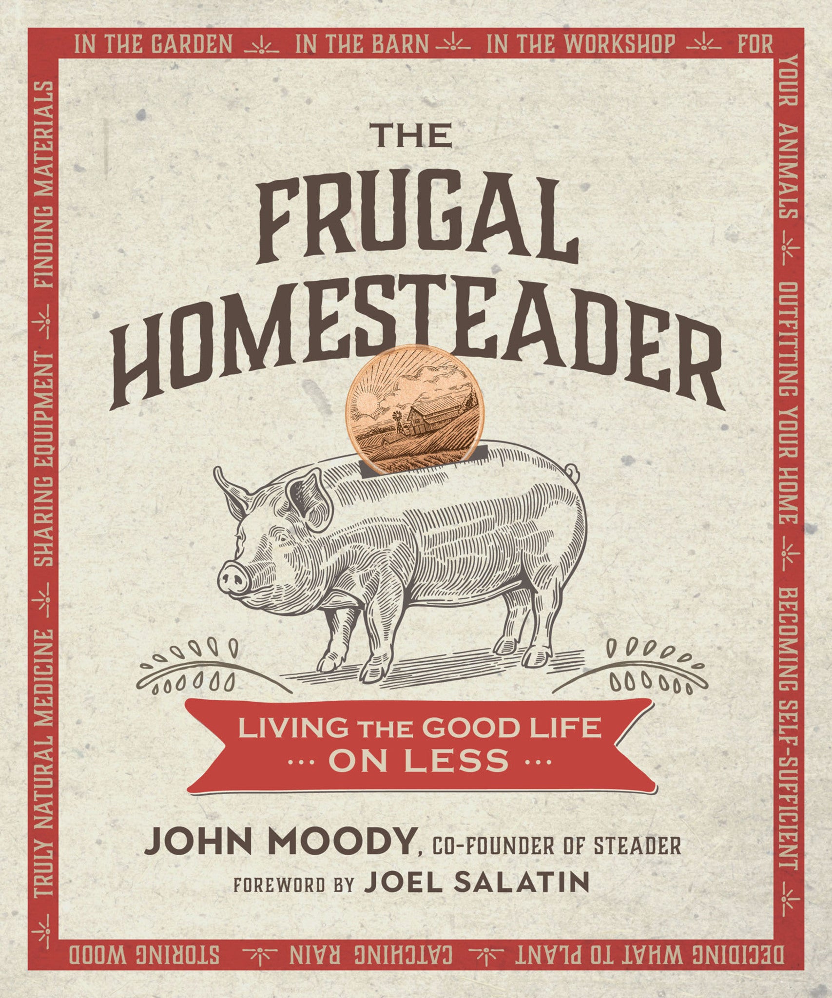 Cover image for The Frugal Homesteader ISBN 9780865718937