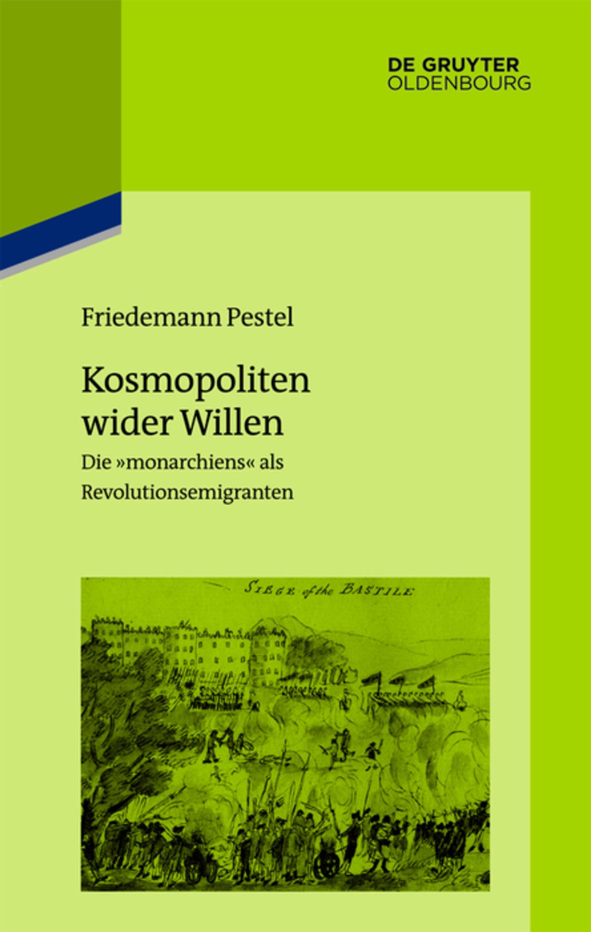 Cover image for Kosmopoliten wider Willen ISBN 9783110415179