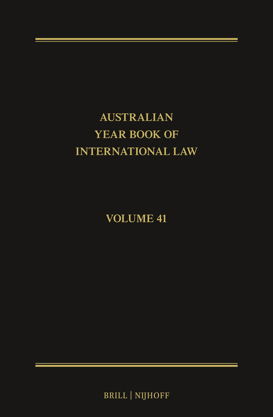 The Australian Year Book of International Law