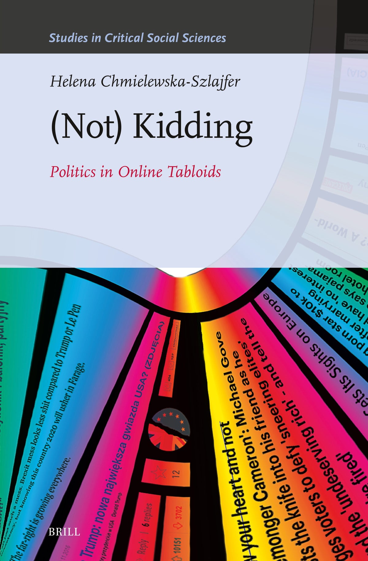 Cover image for (Not) Kidding ISBN 9789004692633