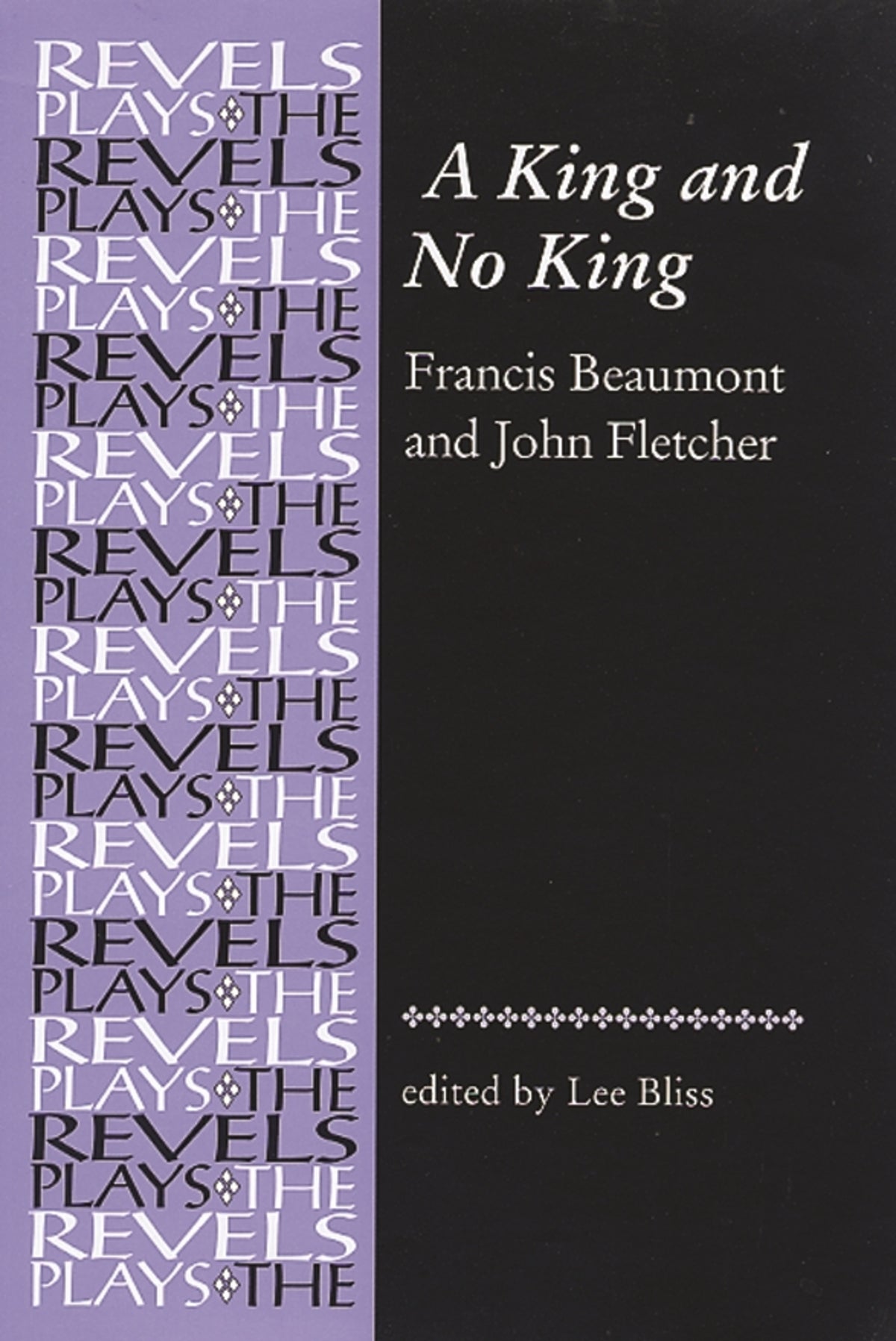 Cover image for A King and No King ISBN 9780719080425