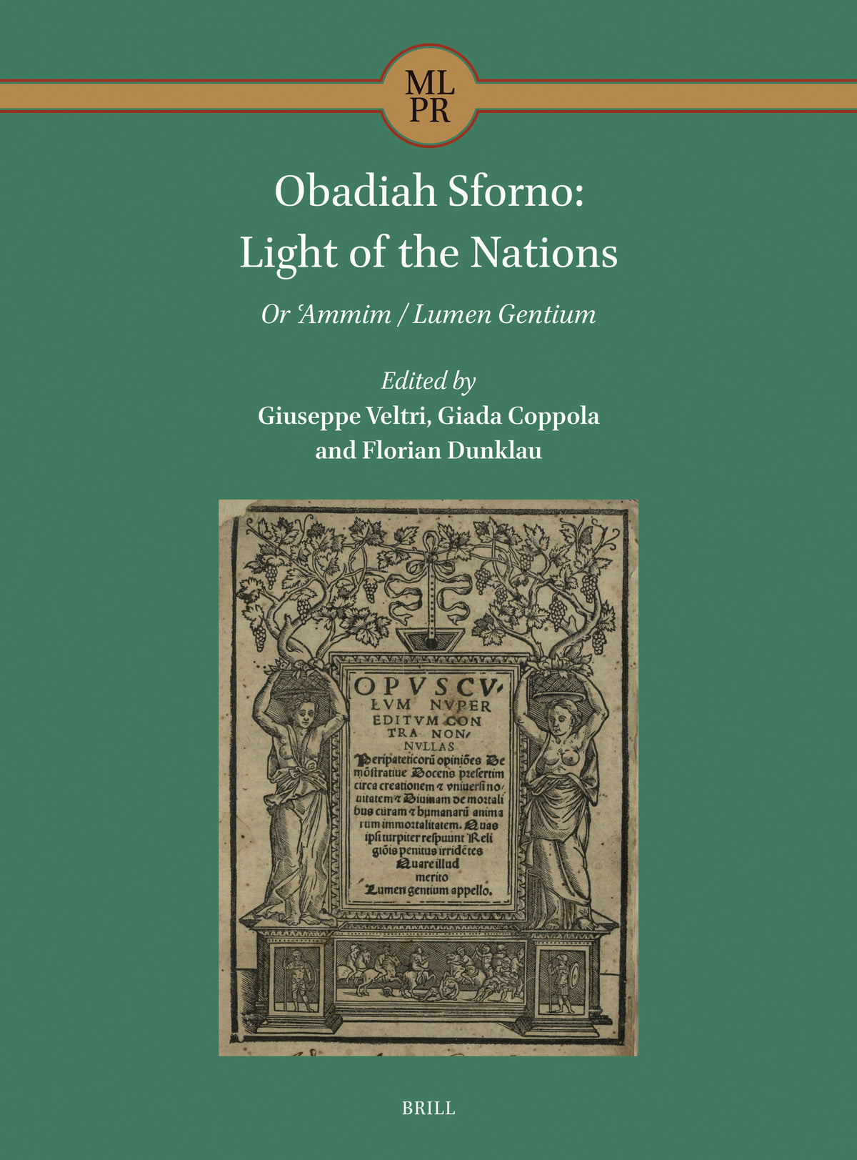 Cover image for Obadiah Sforno: Light of the Nations ISBN 9789004689718
