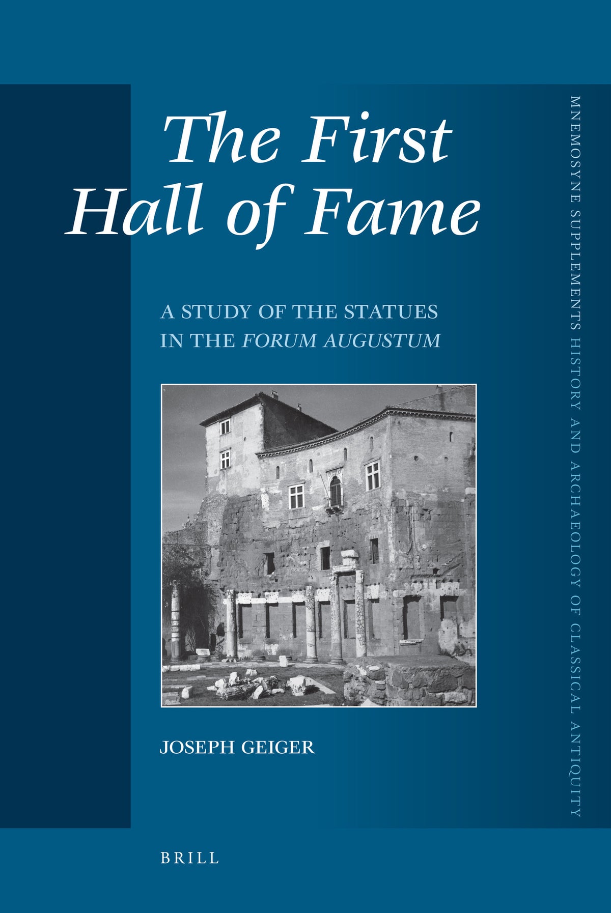 Cover image for The First Hall of Fame ISBN 9789004168695