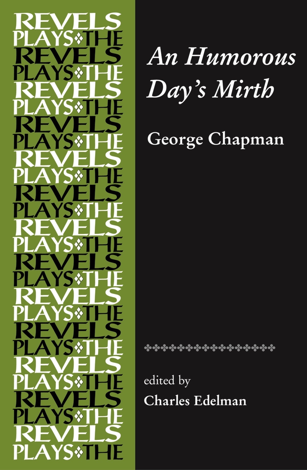 Cover image for An Humorous Day's Mirth ISBN 9780719075742