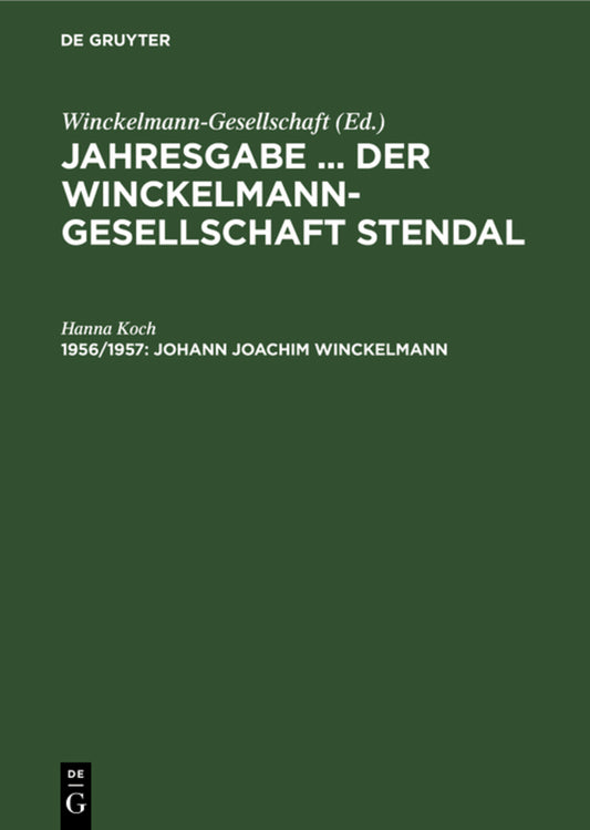 Johann Joachim Winckelmann