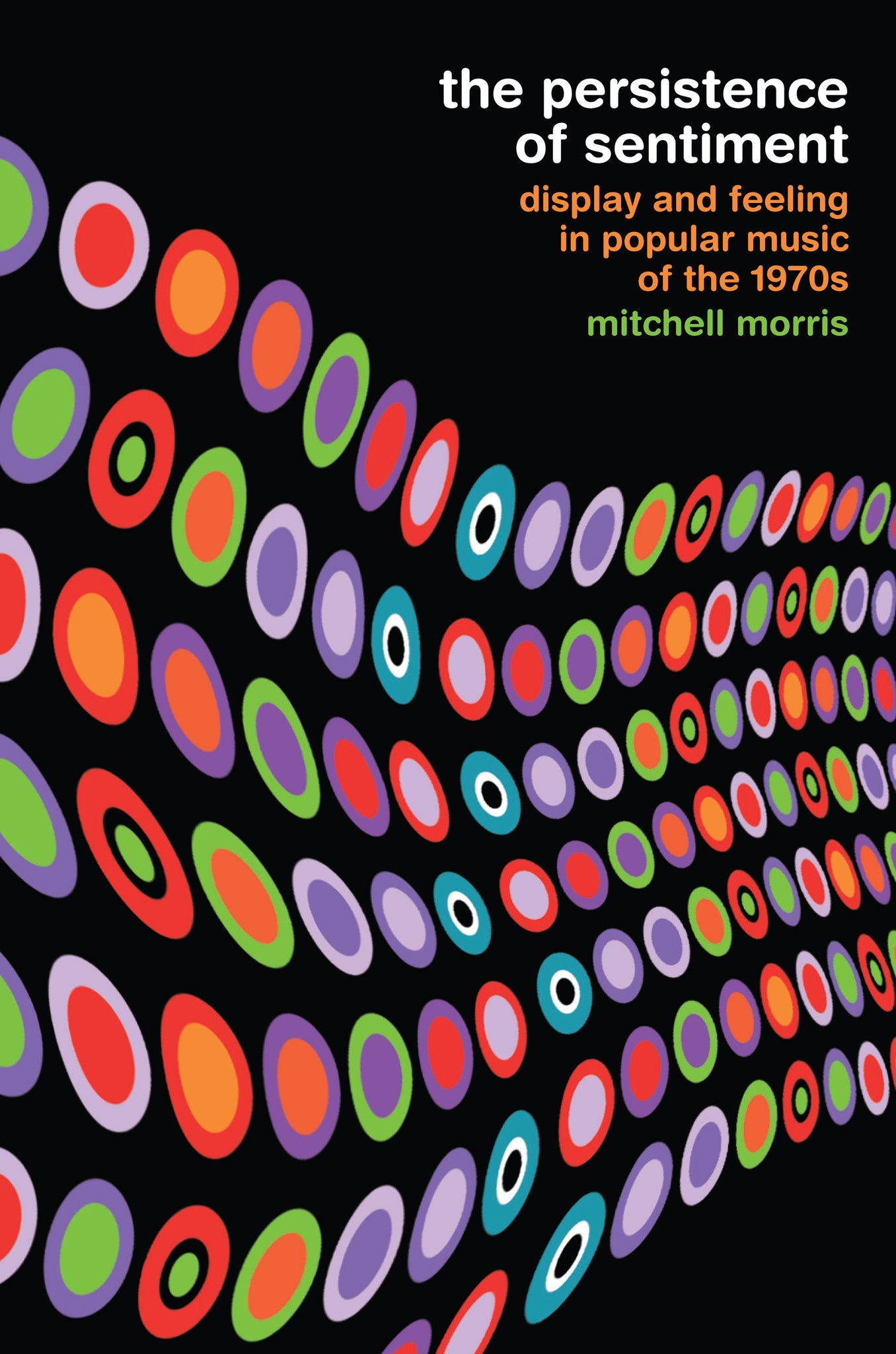 Cover image for The Persistence of Sentiment ISBN 9780520955059