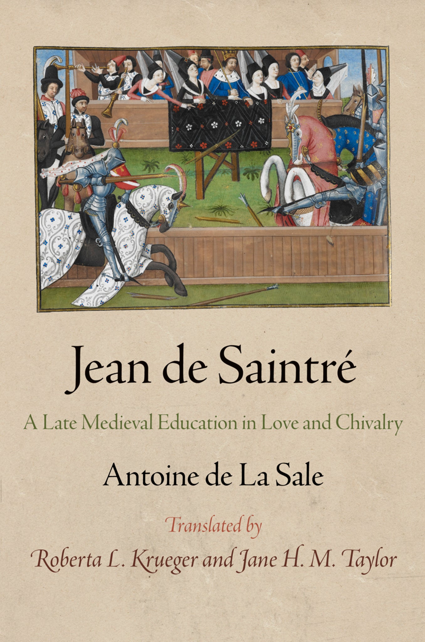 Cover image for Jean de Saintré ISBN 9780812245868
