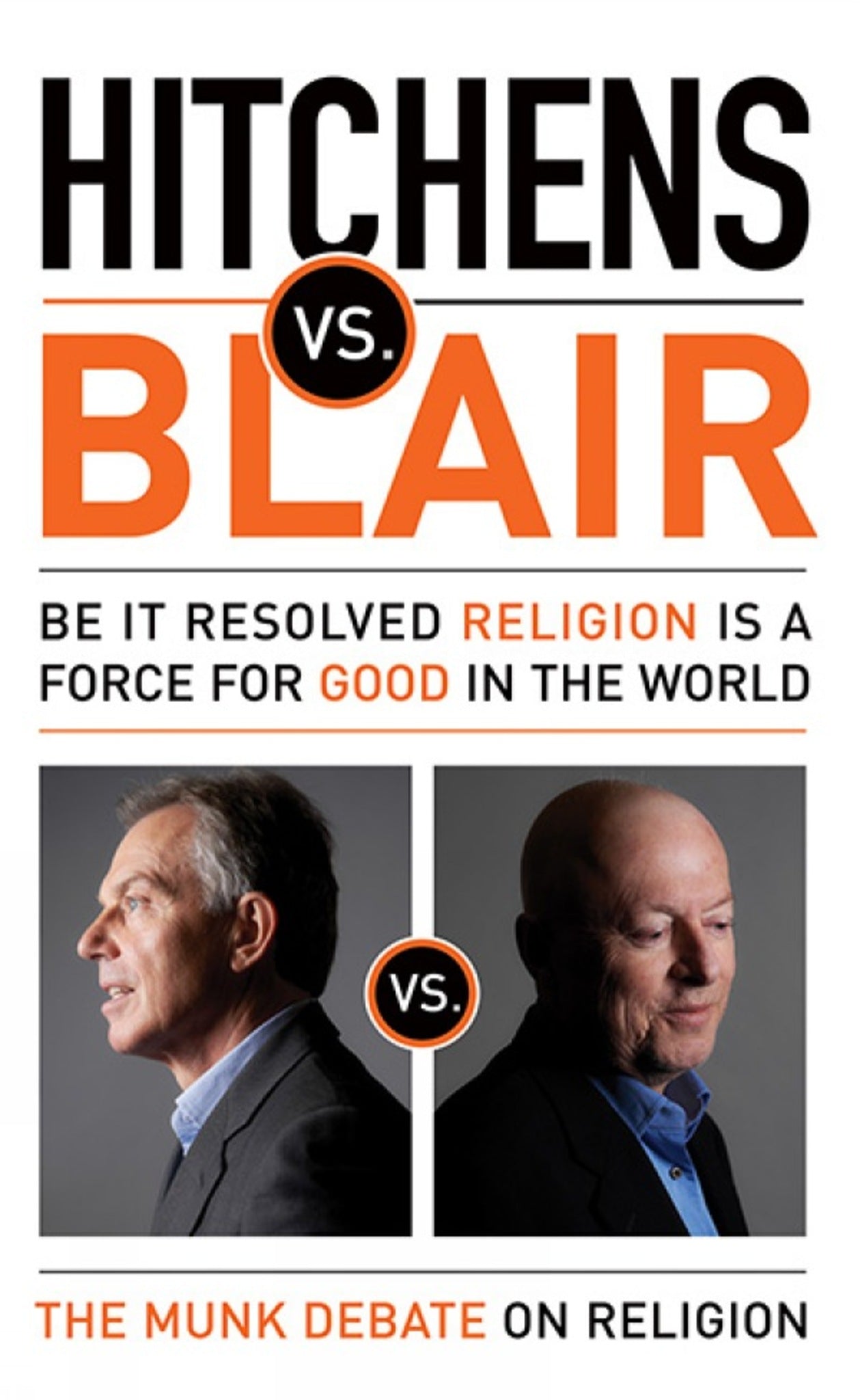 Cover image for Hitchens vs. Blair ISBN 9781770890084