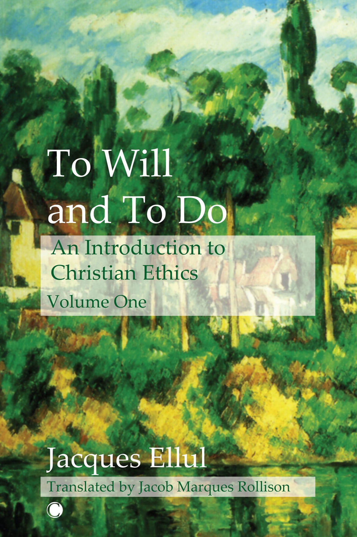 Cover image for To Will and To Do Vol I ISBN 9780227179345