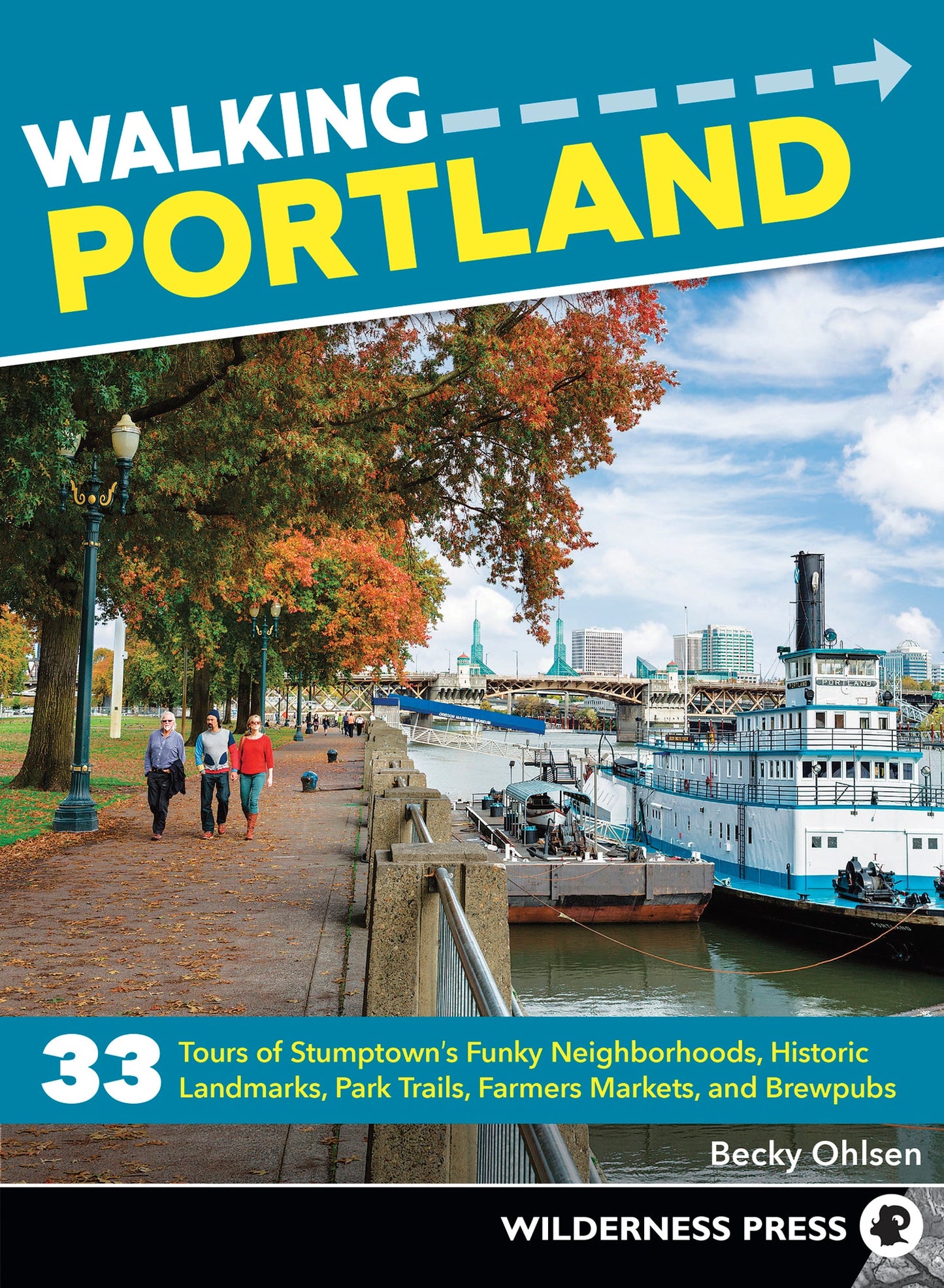 Cover image for Walking Portland ISBN 9780899978925
