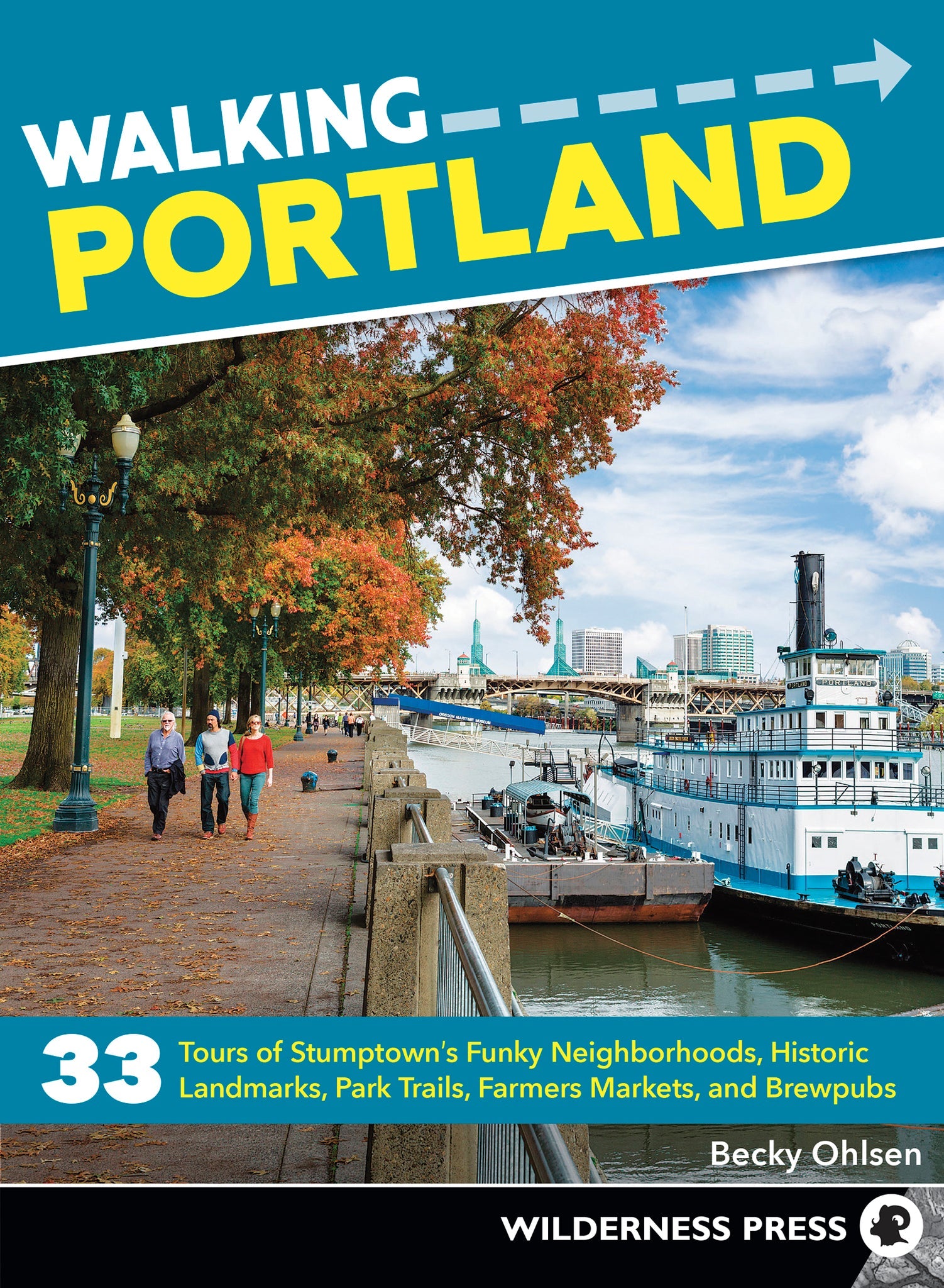 Cover image for Walking Portland ISBN 9780899978925