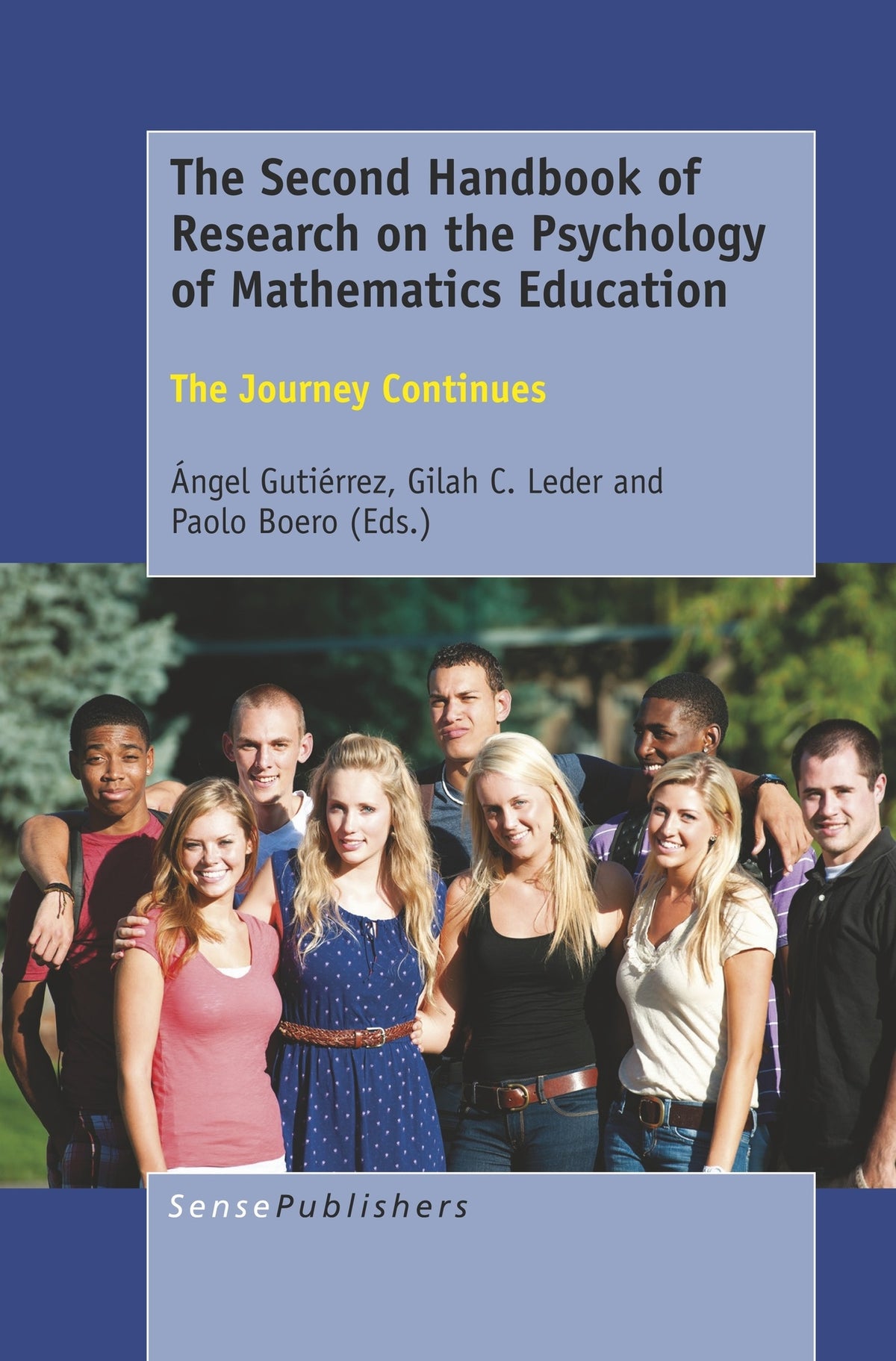 Cover image for The Second Handbook of Research on the Psychology of Mathematics Education ISBN 9789463005609
