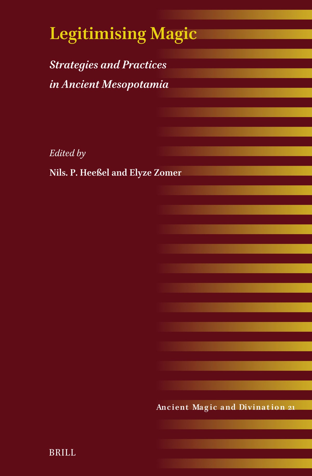 Cover image for Legitimising Magic ISBN 9789004687400