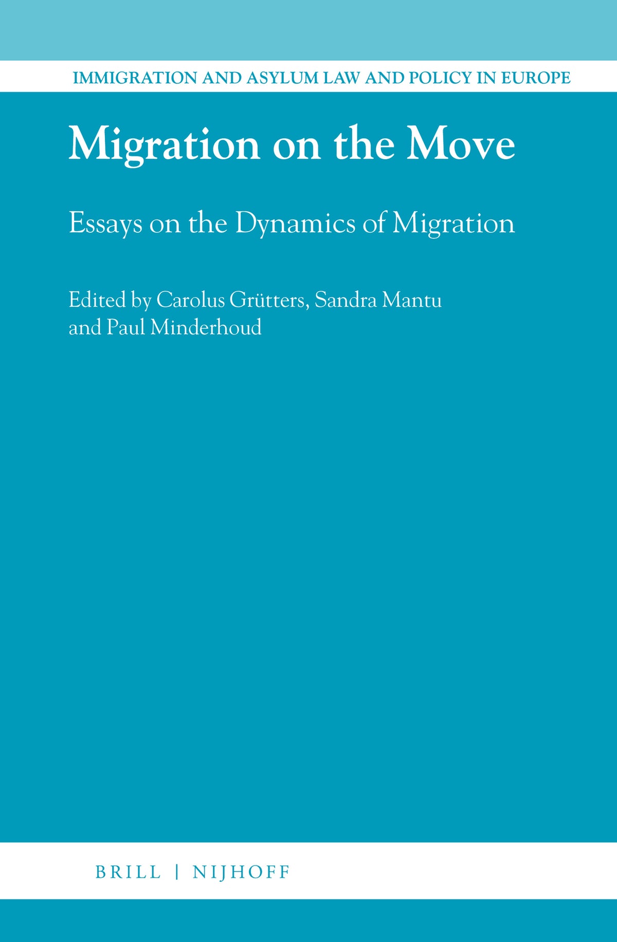 Cover image for Migration on the Move ISBN 9789004330450