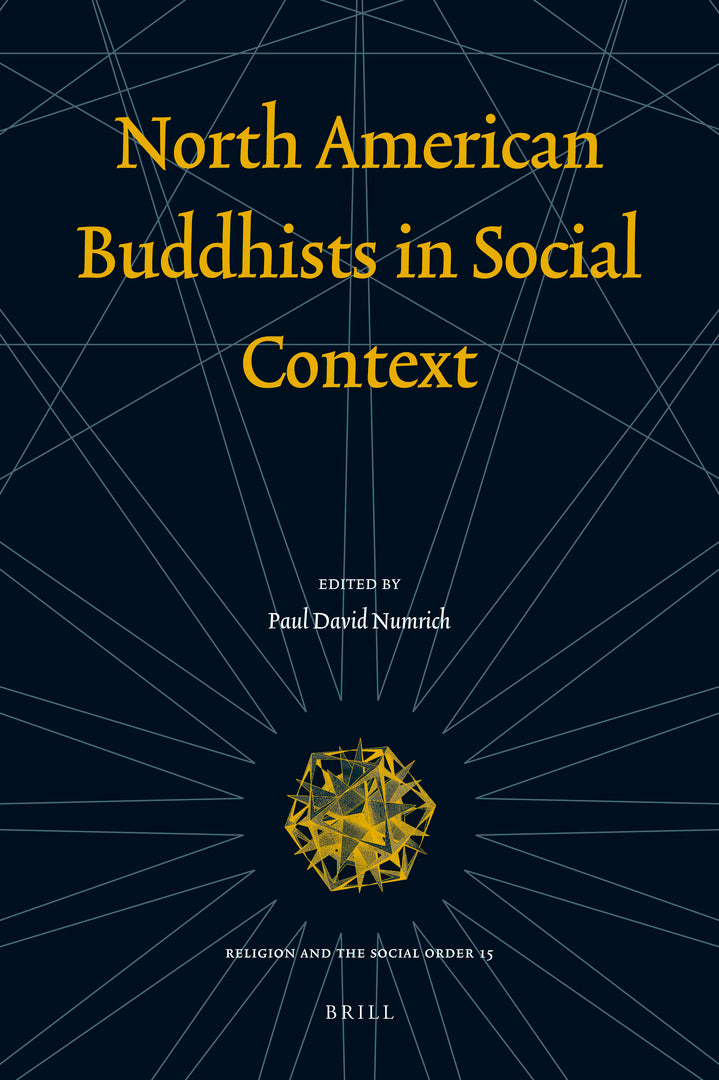 Cover image for North American Buddhists in Social Context ISBN 9789004168268