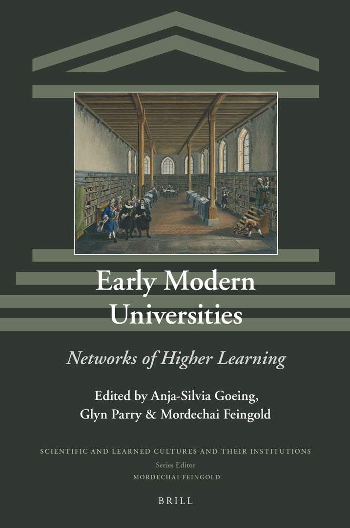 Cover image for Early Modern Universities ISBN 9789004442412