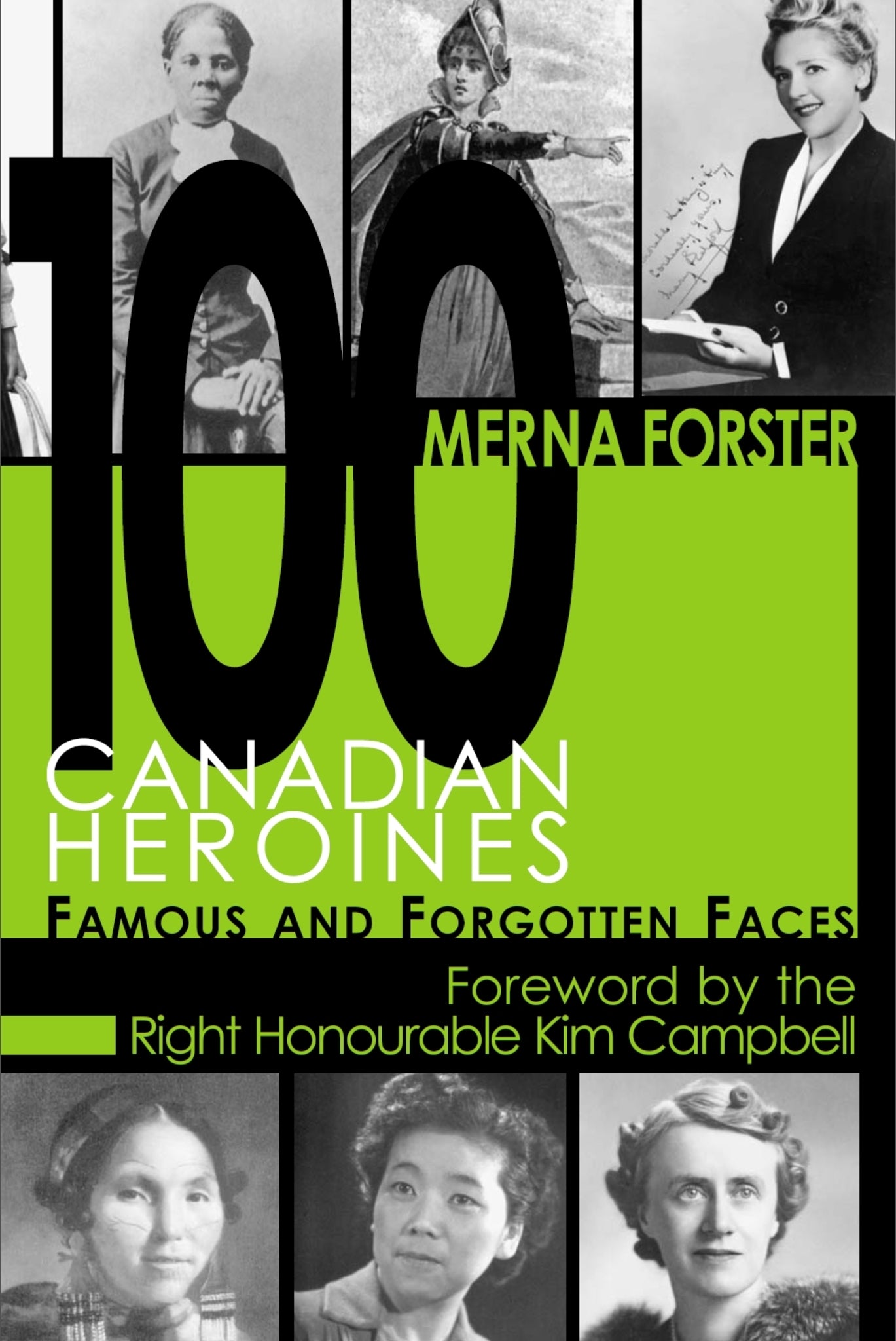Cover image for 100 Canadian Heroines ISBN 9781550025149