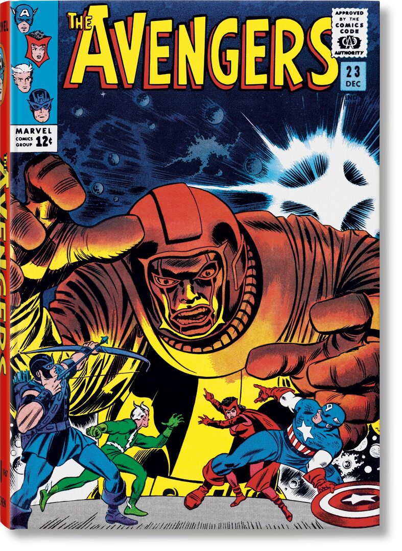 Cover image for Marvel Comics Library. Avengers. Vol. 2. 1965–1967 ISBN 9783836591591