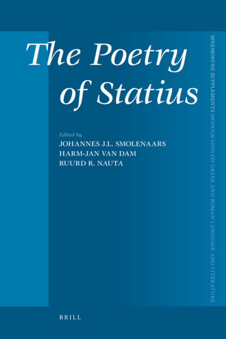 Cover image for The Poetry of Statius ISBN 9789004171343
