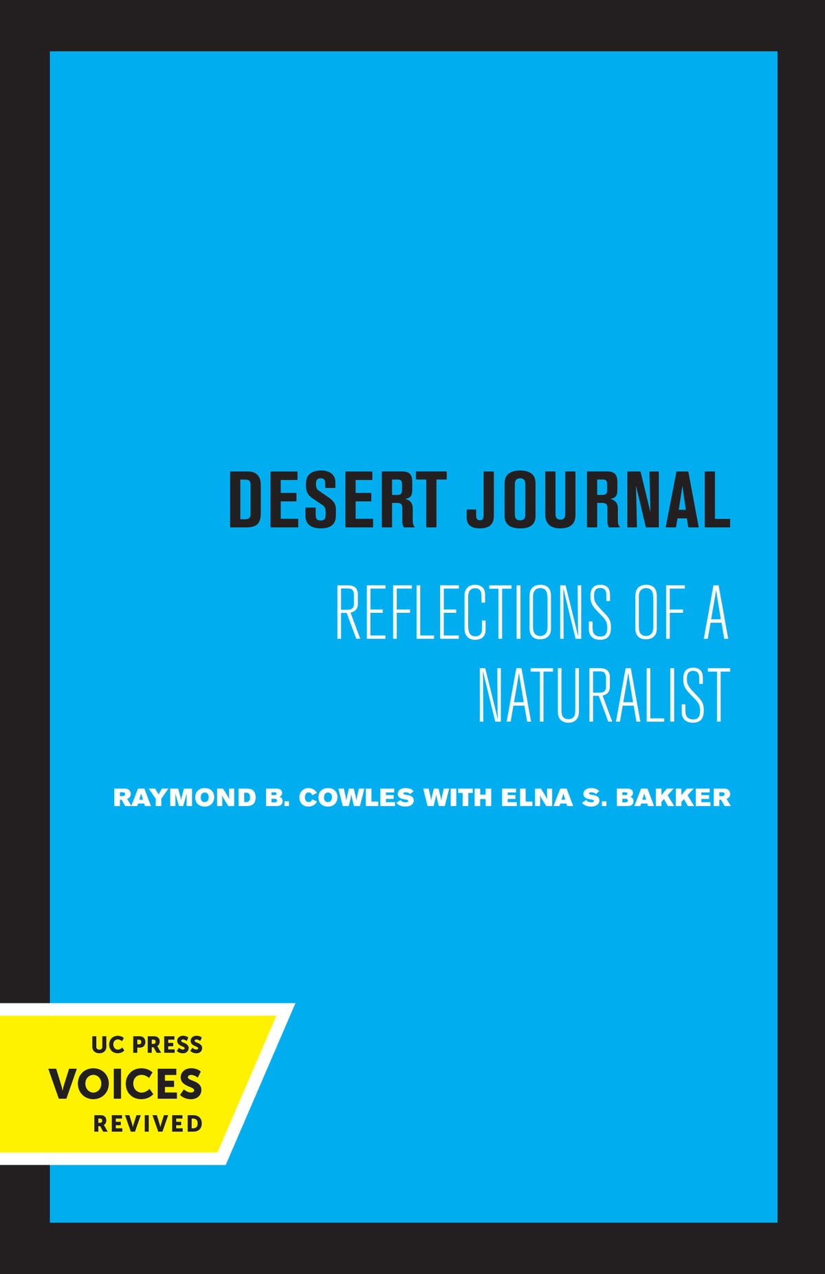 Cover image for Desert Journal ISBN 9780520324626