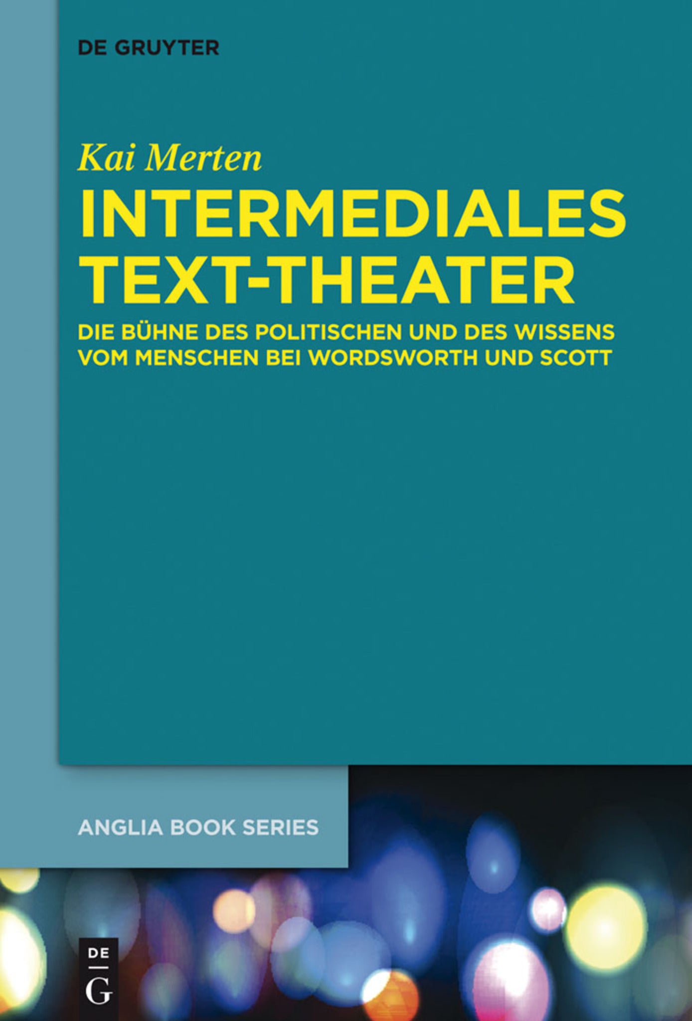 Cover image for Intermediales Text-Theater ISBN 9783110326550
