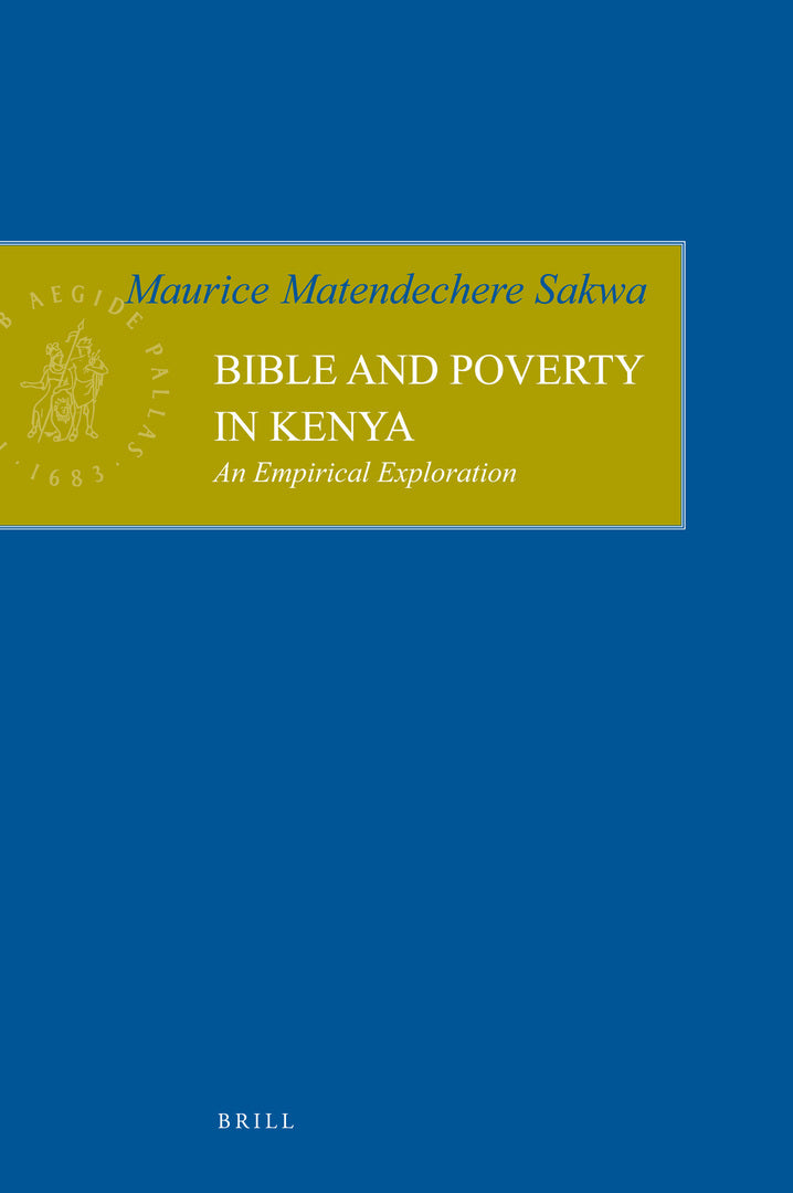 Cover image for Bible and Poverty in Kenya ISBN 9789004164628