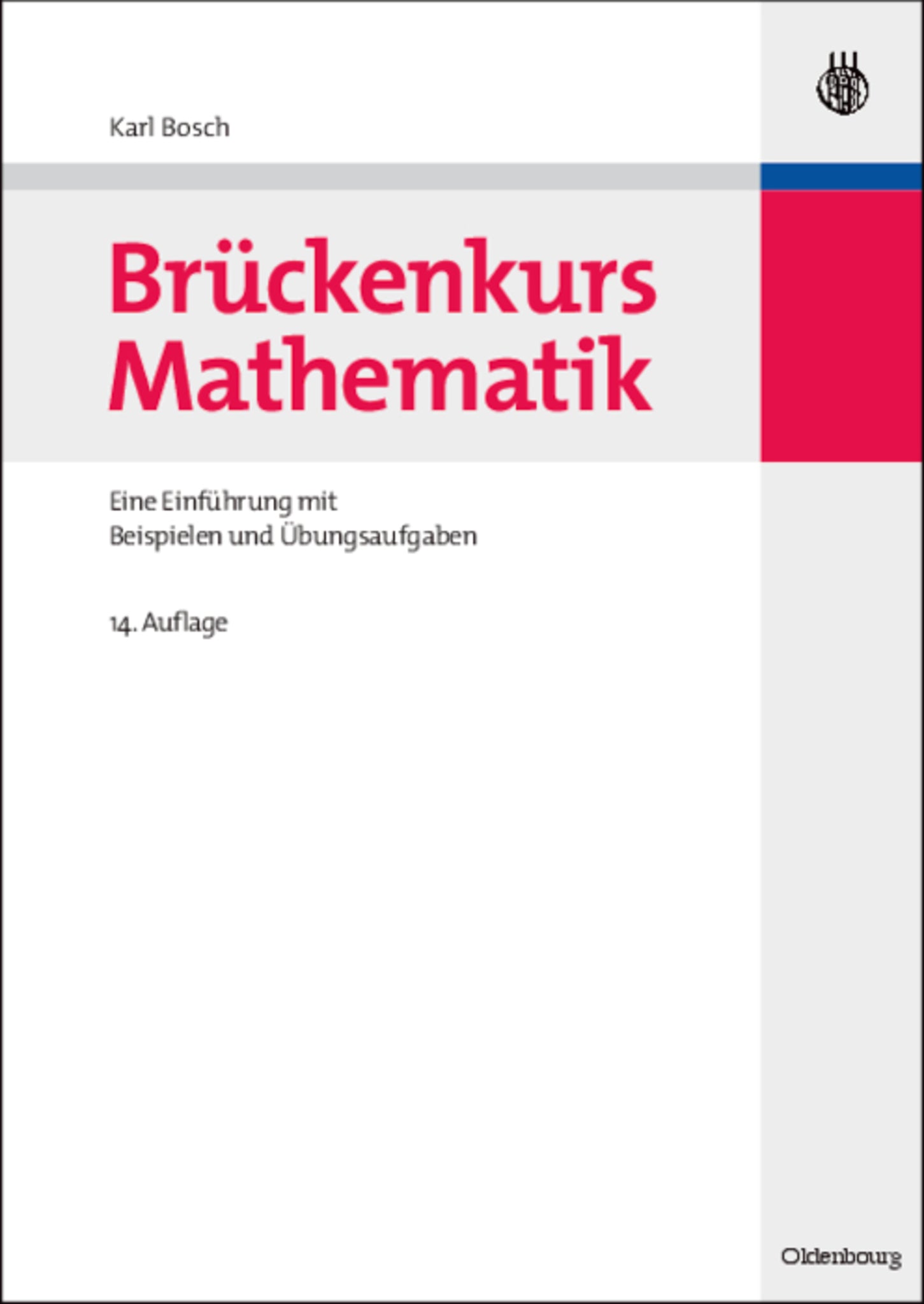 Cover image for Brückenkurs Mathematik ISBN 9783486597776