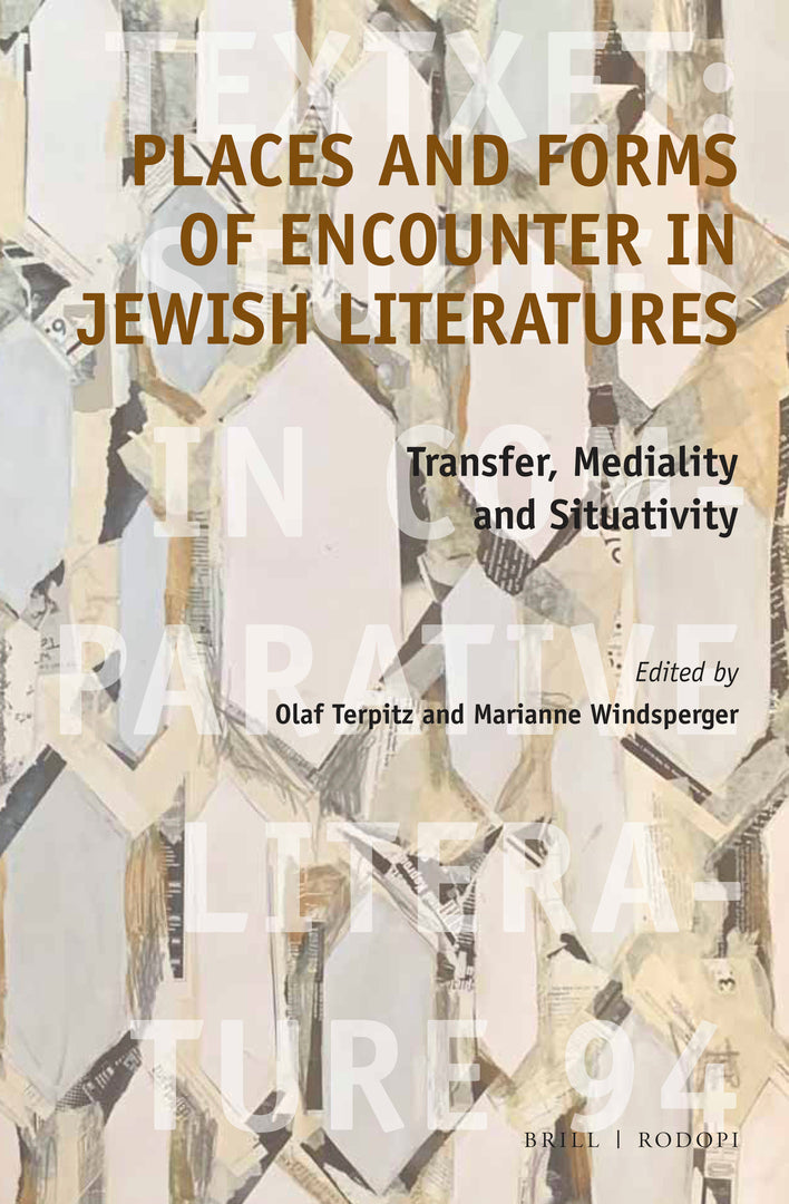 Cover image for Places and Forms of Encounter in Jewish Literatures ISBN 9789004434936