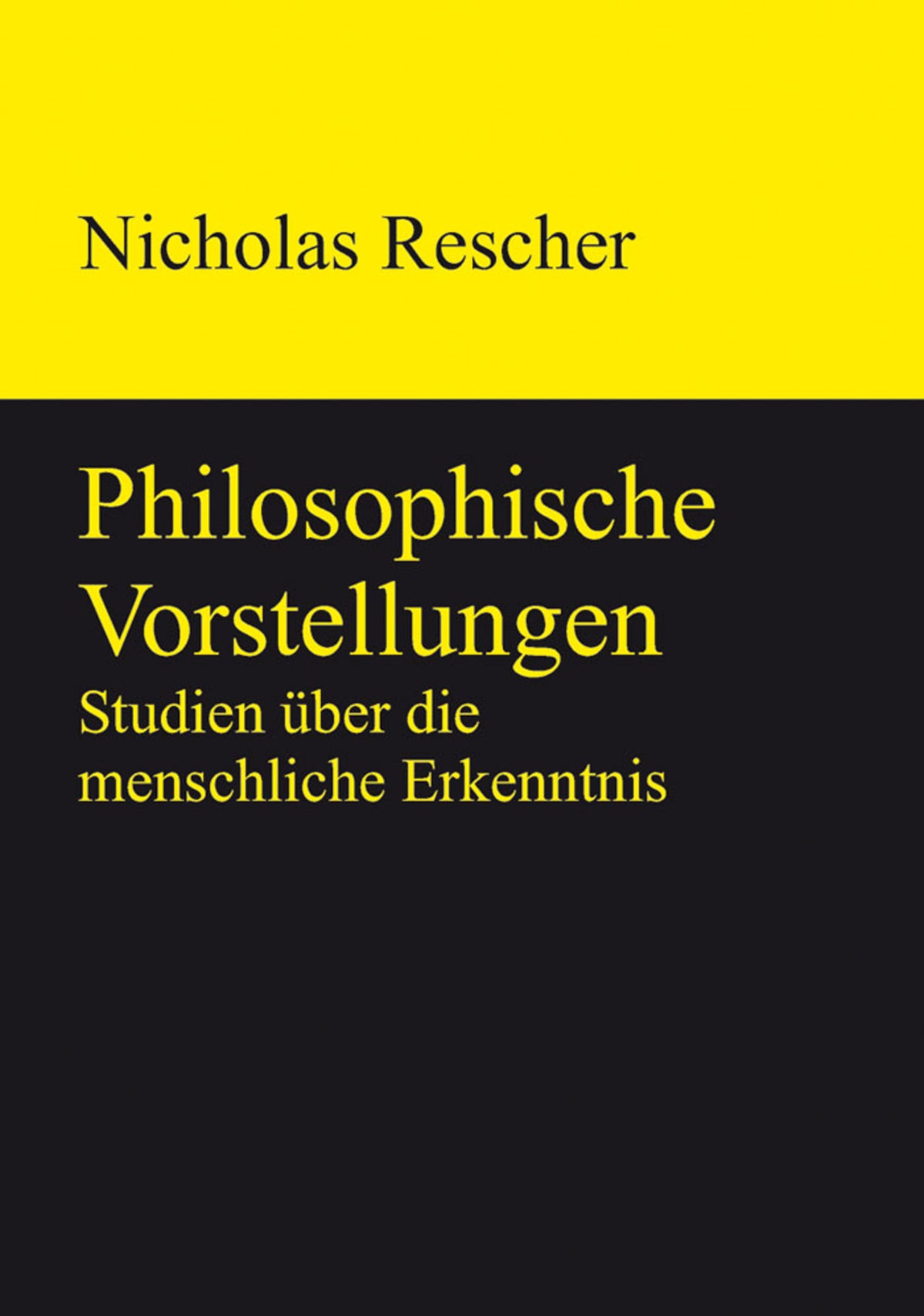 Cover image for Philosophische Vorstellungen ISBN 9783110320114