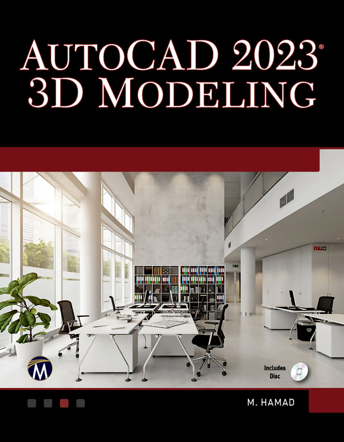 Cover image for AutoCAD 2023 3D Modeling ISBN 9781683928508