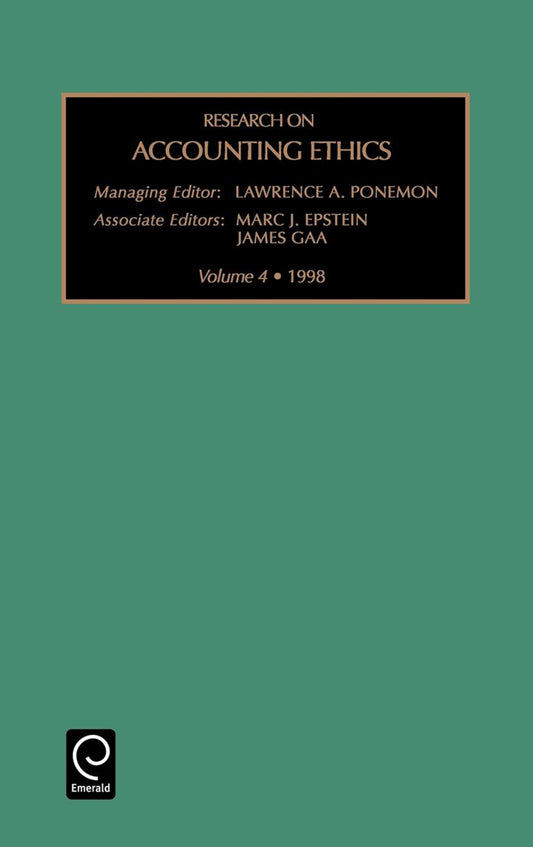 Research on Accounting Ethics