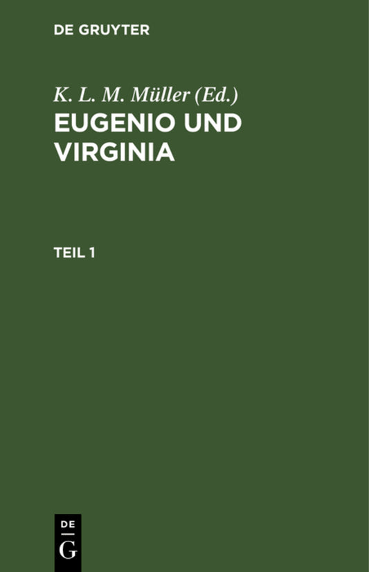 Eugenio und Virginia. Teil 1