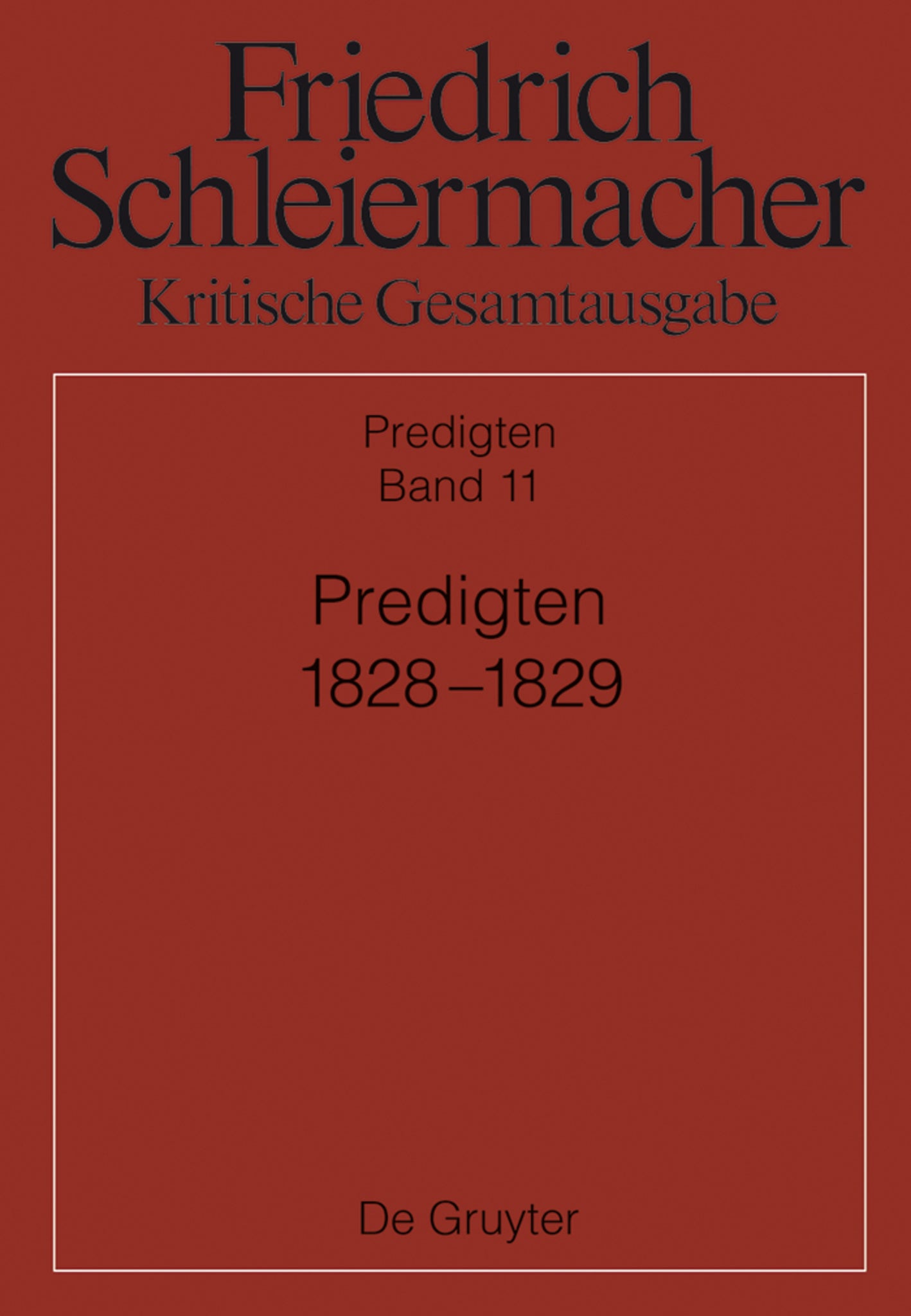 Predigten 1828-1829