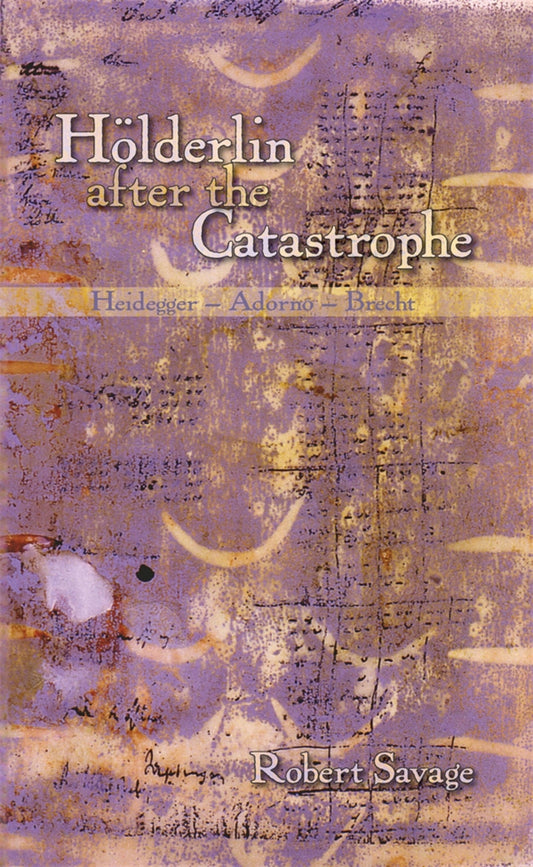 Hölderlin after the Catastrophe