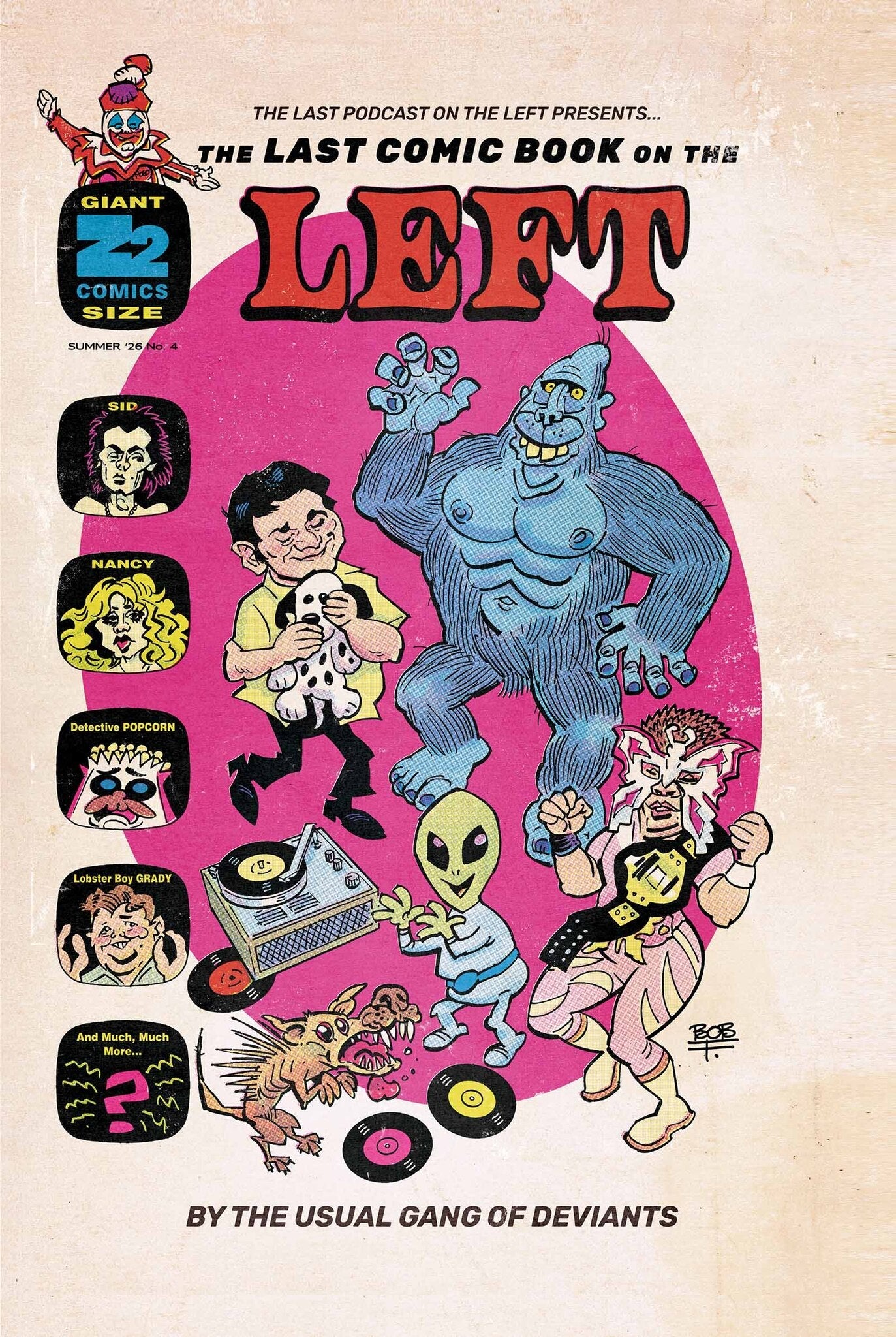 Cover image for The Last Podcast on the Left Presents: The Last Comic Book on the Left Vol 4 ISBN 9798886562422