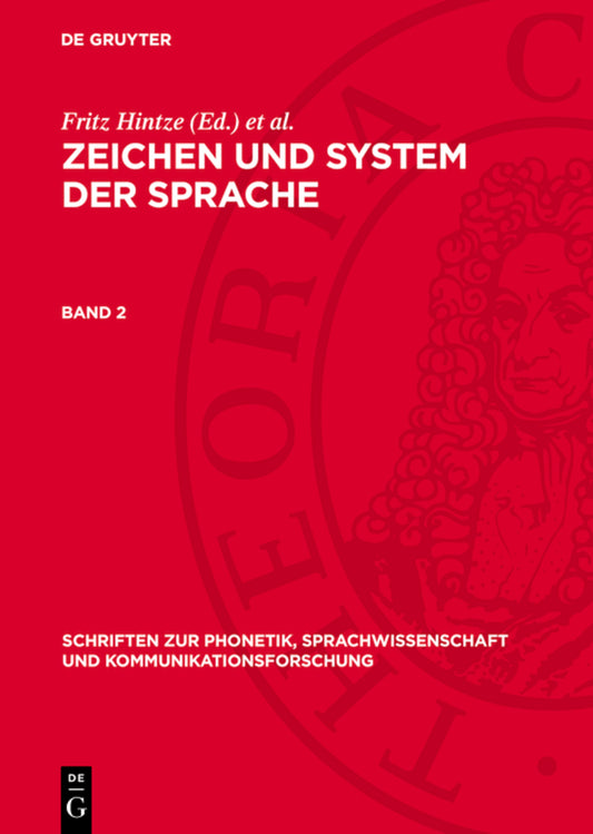 Zeichen und System der Sprache. Band 2