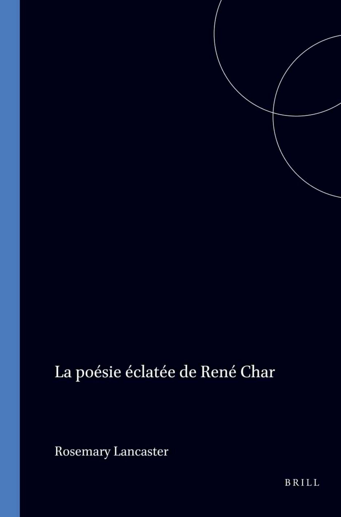 La poésie éclatée de René Char