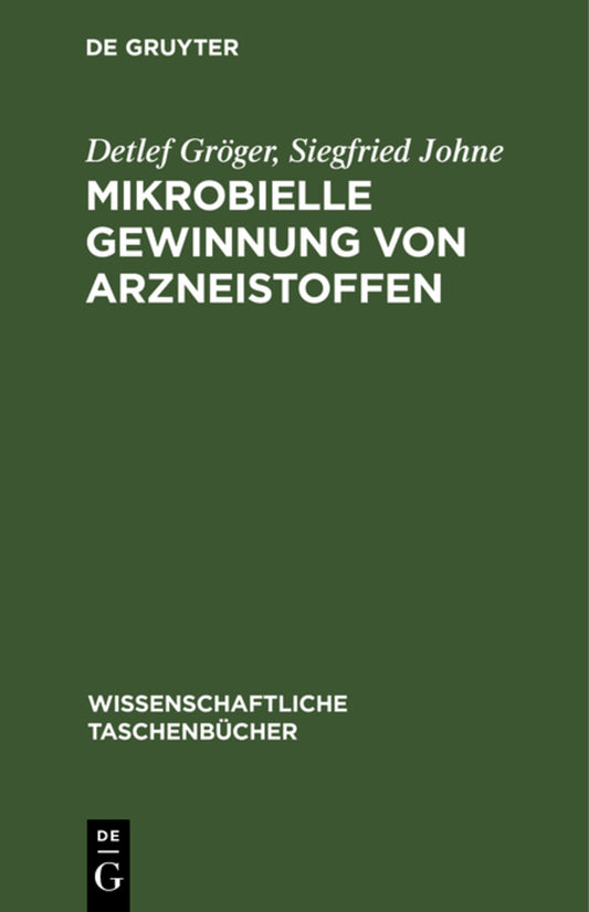 Mikrobielle Gewinnung von Arzneistoffen