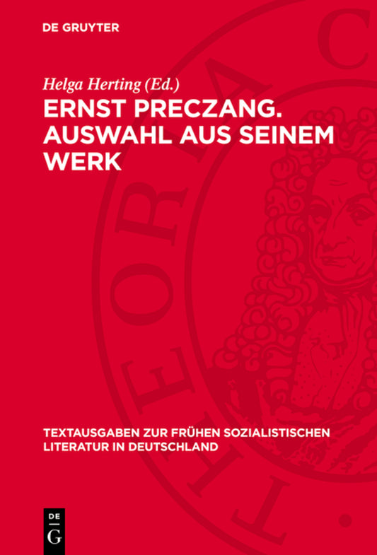 Ernst Preczang. Auswahl aus seinem Werk