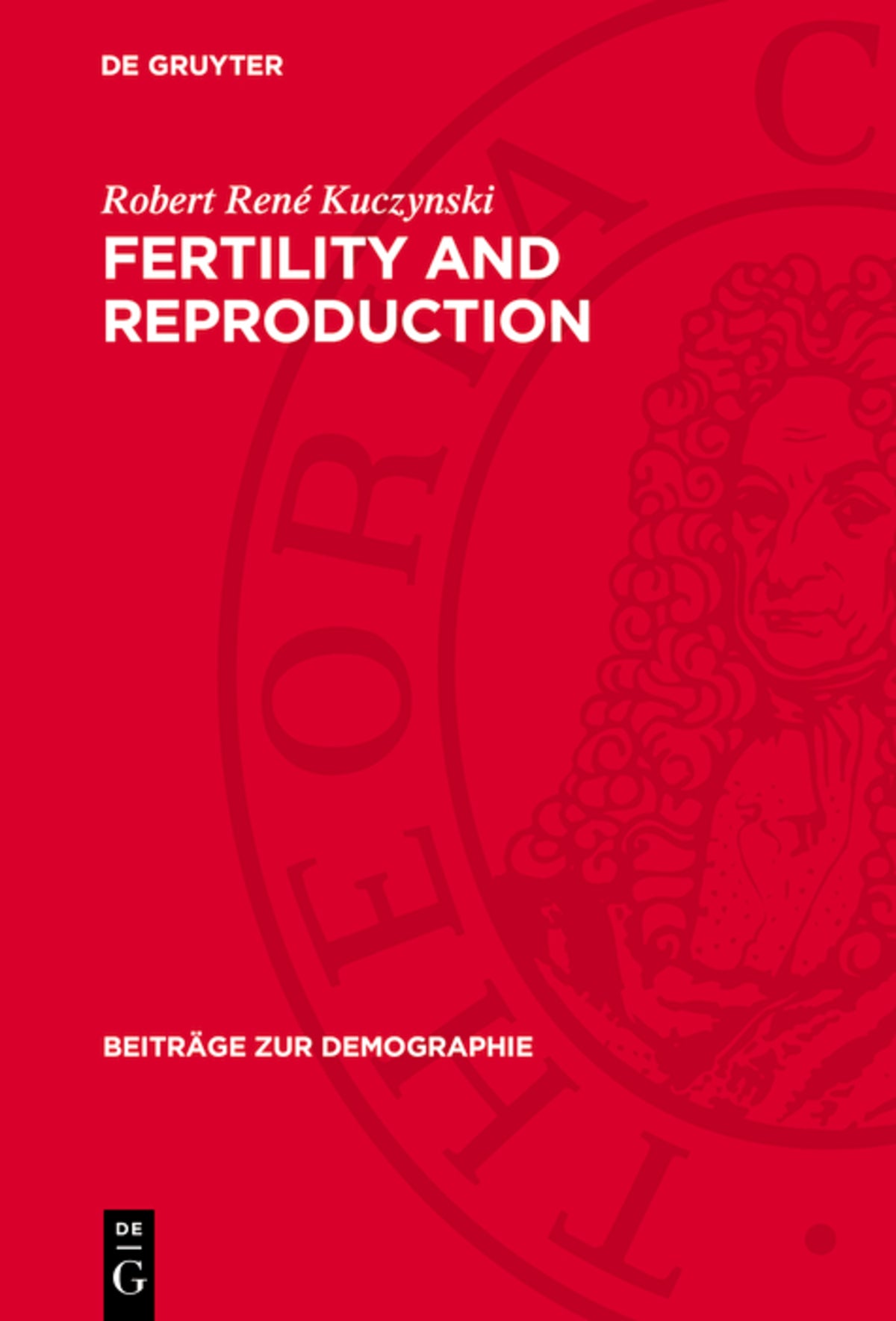 Cover image for Fertility and Reproduction ISBN 9783112736562