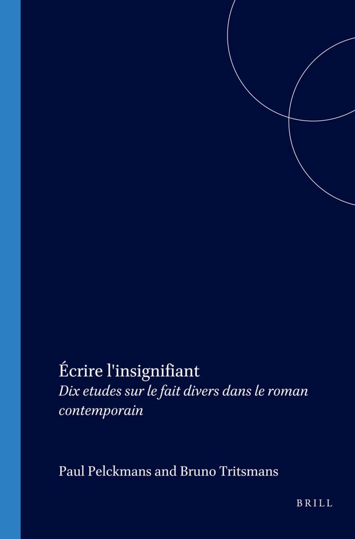Écrire l'insignifiant