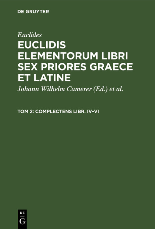 Complectens Libr. IV–VI