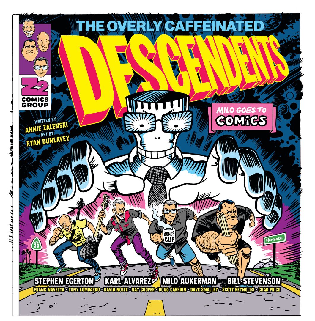 Cover image for Descendents: Milo Goes to Comics ISBN 9798886563061