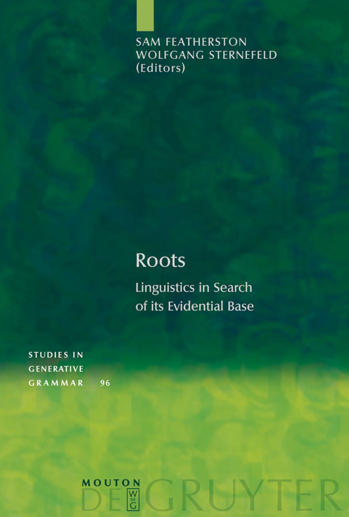Cover image for Roots ISBN 9783110193152